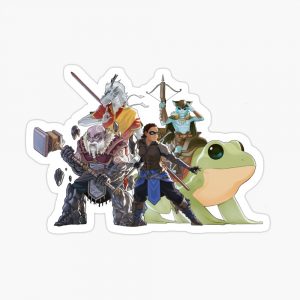 Reckless Attack Podcast Group Sticker